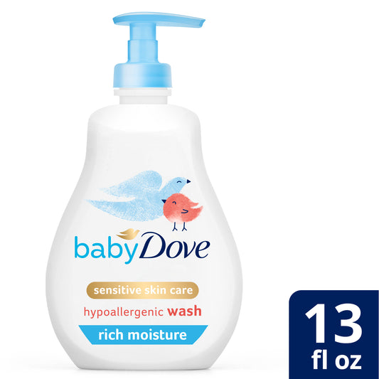 Baby Dove Rich Moisture Tip to Toe Baby Wash, 13 fl oz