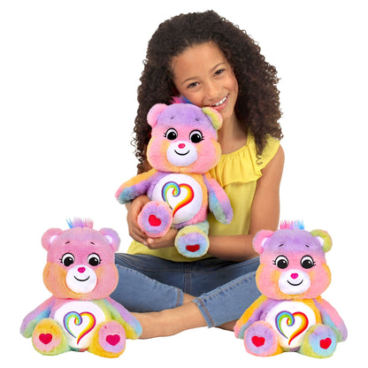 Care Bears 14" Plush - Togetherness Bear – Perfect Stuffed Animal Support Gift, Super Soft and Cuddly – Good for Girls and Boys, Employees, Collectors, for Ages 4+