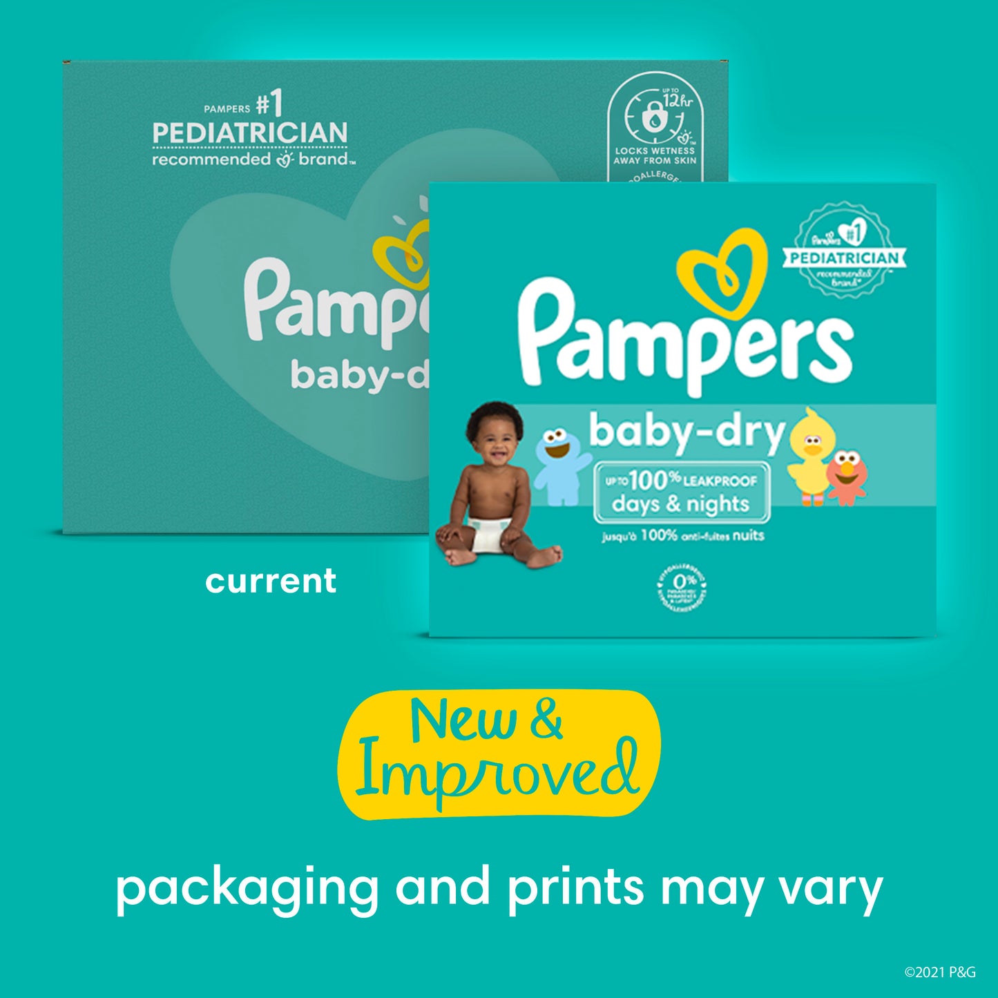 Pampers Baby Dry Diapers Size 2, 37 Count (Select for More Options)