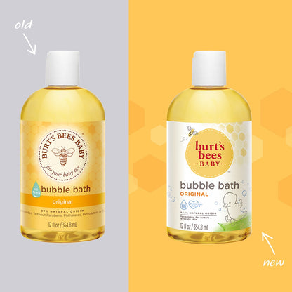 Burt's Bees Baby Tear Free Bubble Bath, Clean Fresh, 12 fl oz (3 Pack)